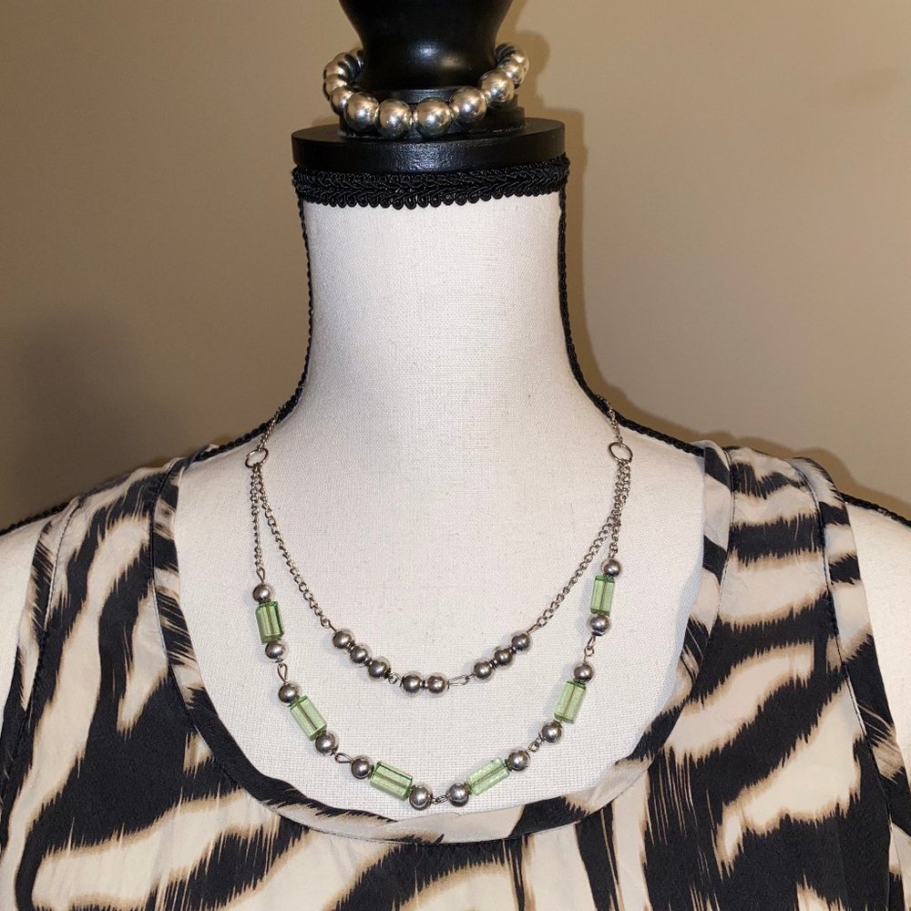 necklace and a bracelet